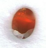 fire opal faceted